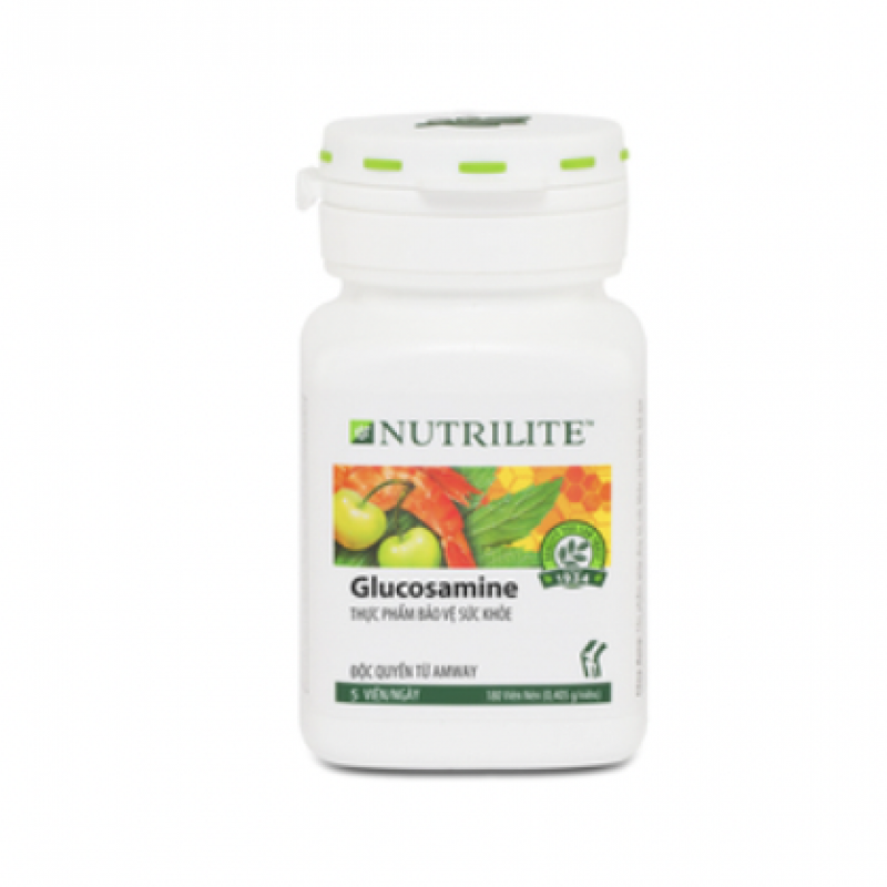 103977 Amway * Nutrilite Glucosamine hỗ trợ khớp khỏe mạnh và linh hoạt . 180 viên