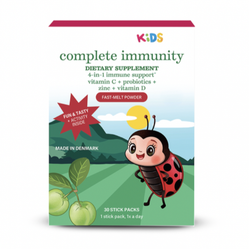123046 Amway Nutrilite™ Kids Complete Immunity.30 gói.Xuất xứ: Đan Mạch.