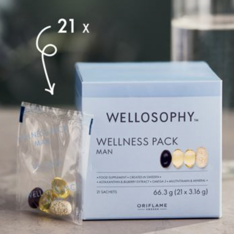38836 * Oriflame WELLOSOPHY Wellness Pack Man