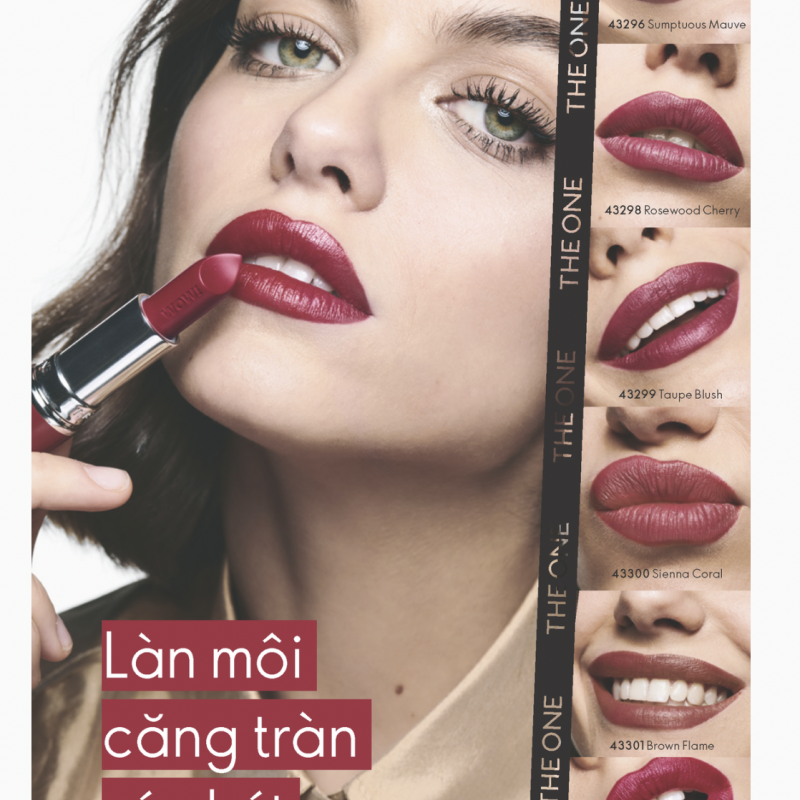 43299 Oriflame – Son môi Oriflame The One Colour Stylist Super Pout Lipstick giúp môi trông đầy đặn hơn – Màu Taupe Blush – 3.8g ```