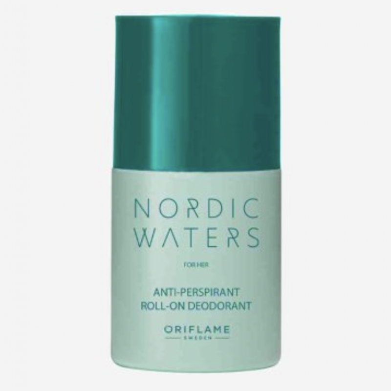 44443 Oriflame – Lăn khử mùi hương nước hoa nữ Nordic Waters For her Anti Perspirant Roll On Deodorant – 50ml
