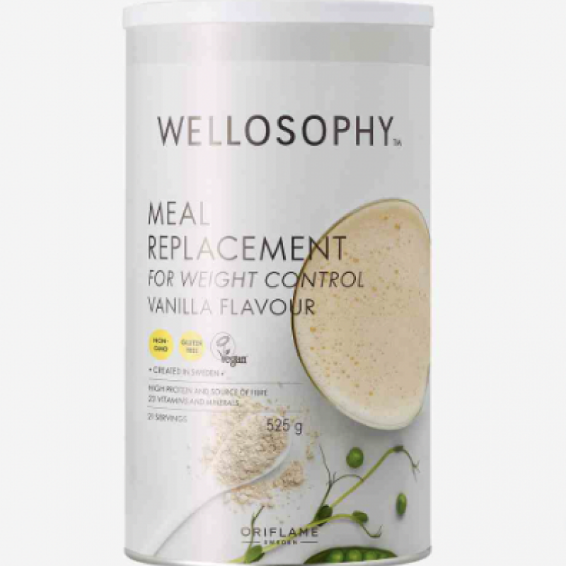 45306 * Oriflame WELLOSOPHY Meal Replacement for Weight Control Vanilla Flavour 525g