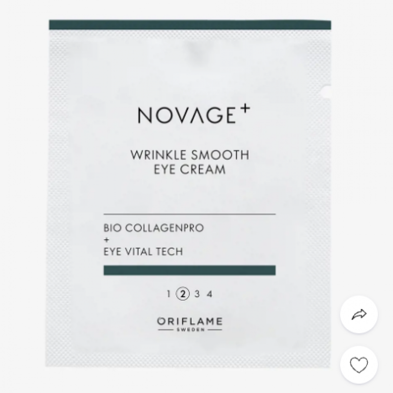 863365 Bộ 2 mẫu thử Kem mắt Novage+ Wrinkle Smooth