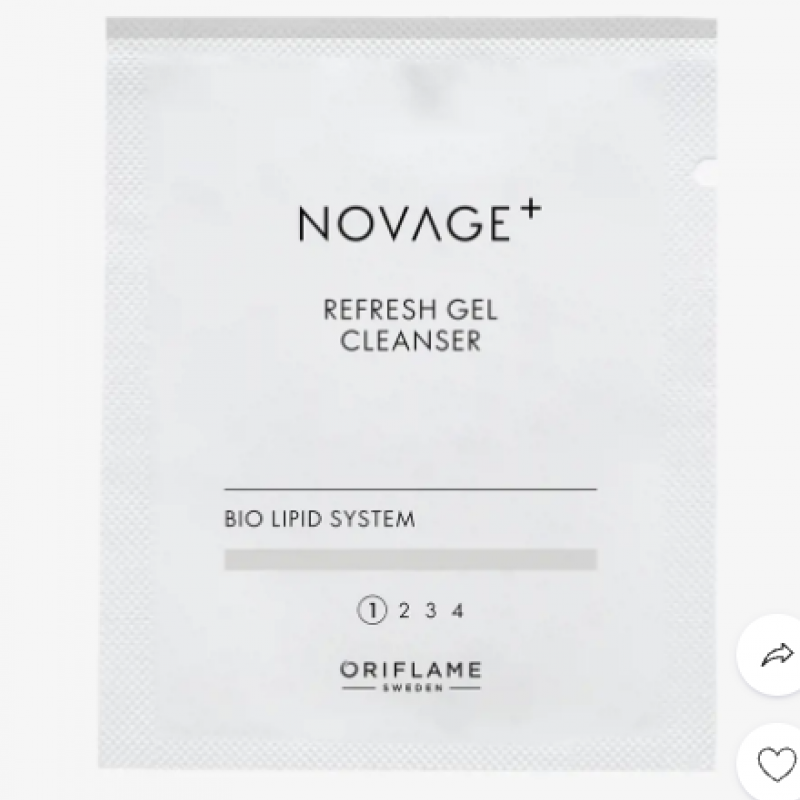 8633671 Bộ 2 mẫu thử Gel rửa mặt Novage+ Refresh