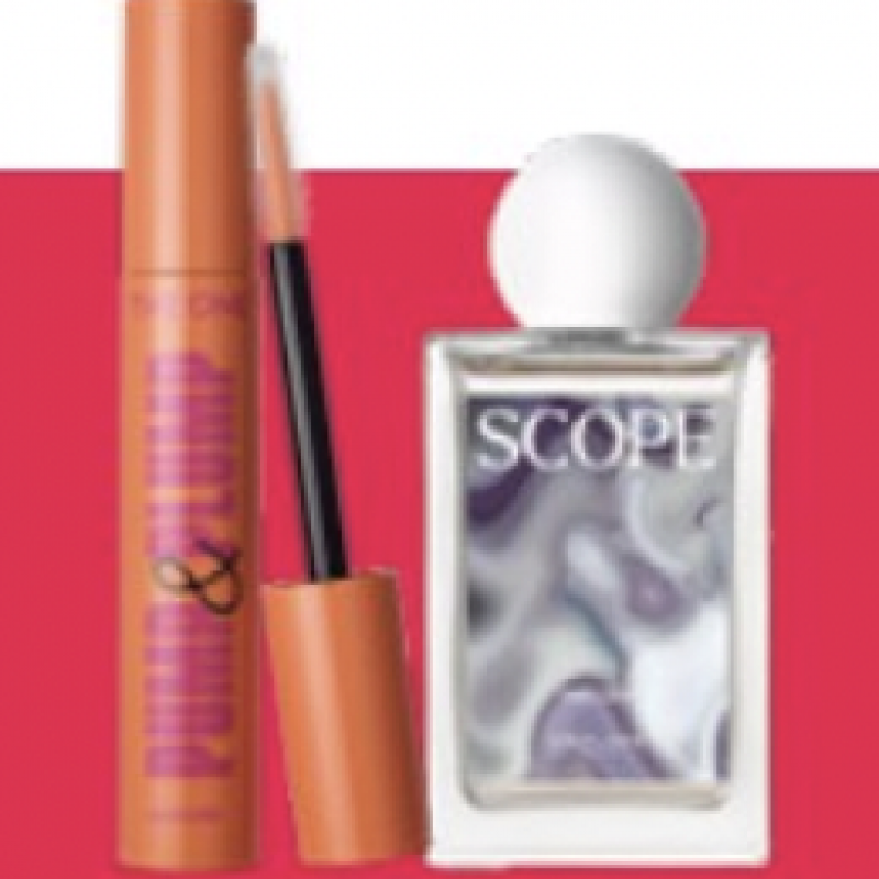 Trọn bộ 46056 NƯỚC HOA SCOPE TIME LOOP và 46896 mascara THE ONE Pump & Plump