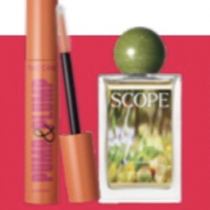 Trọn bộ 46057 NƯỚC HOA SCOPE EARTH WONDER và 46896 mascara THE ONE Pump & Plump