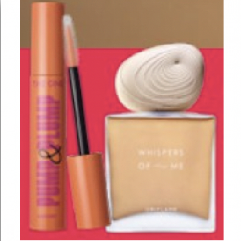 Trọn bộ nước hoa 40809 Whispers Of Me và 46896 mascara THE ONE Pump & Plump