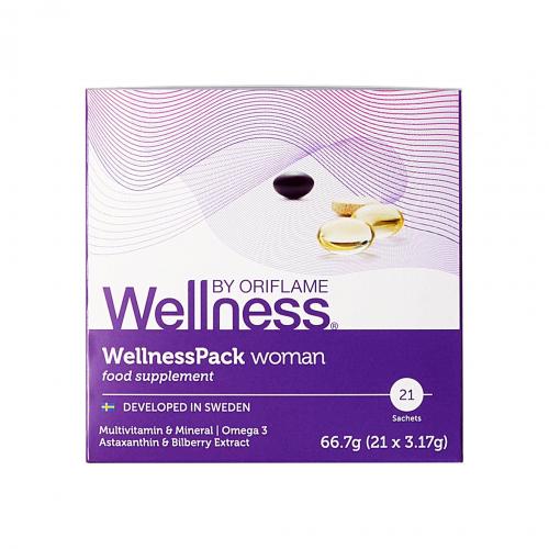29696 Thực Phẩm Bổ Sung Wellness Pack Woman Dành Cho Nữ – 21 Gói Đơn